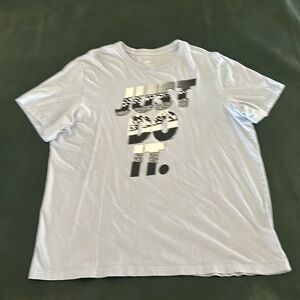 Nike shirt light blue